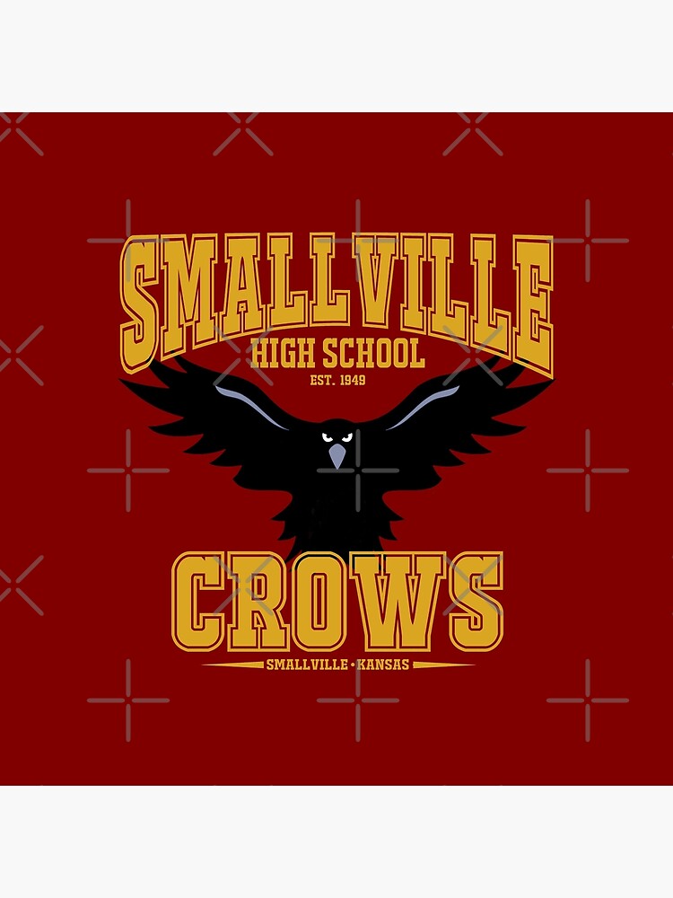Smallville High Home Of The Crows Throw Pillow - Image 2