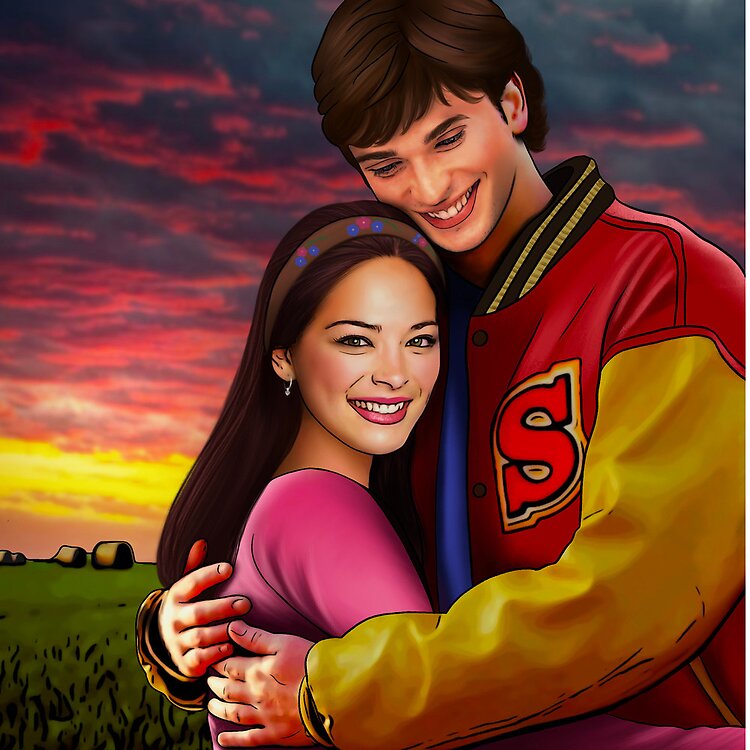 Clark And Lana Smallville Tote Bag - Image 2