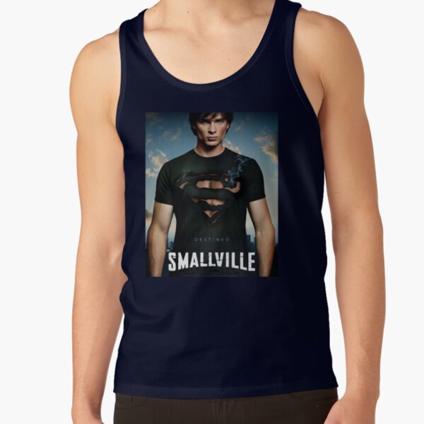 Awesome Smallville Hero Clark Kent Tank Top - Image 5