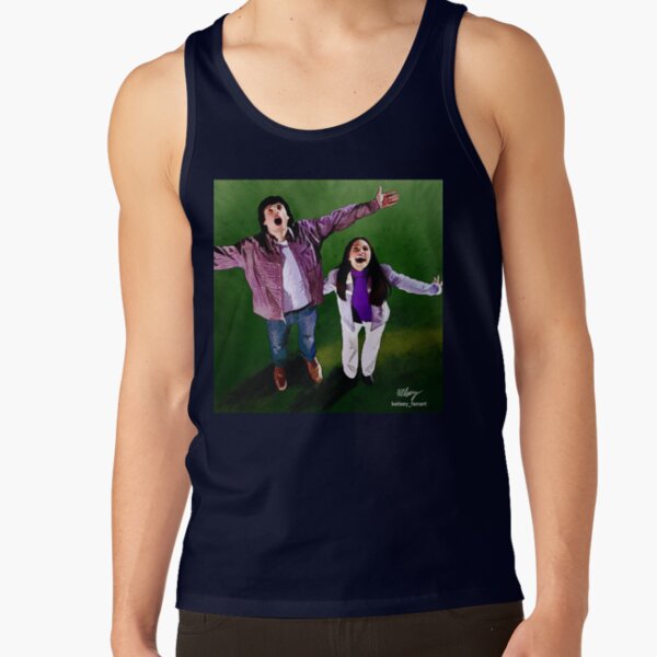 Clark And Lana Screaming At The Football Field Tank Top - Image 5