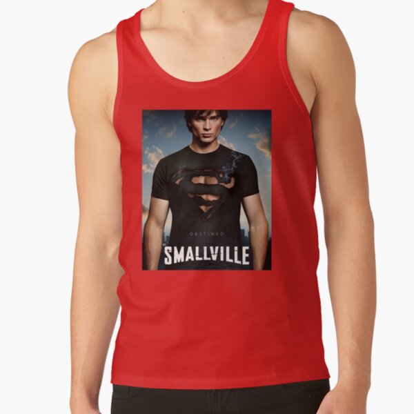 Awesome Smallville Hero Clark Kent Tank Top - Image 4