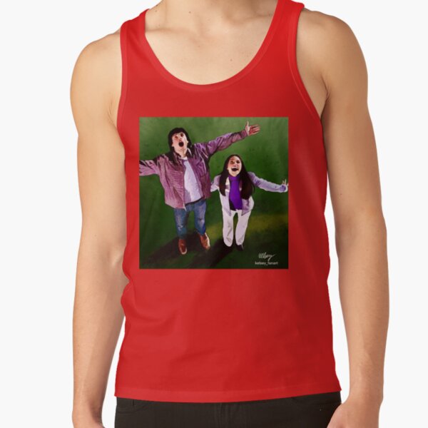 Clark And Lana Screaming At The Football Field Tank Top - Image 4