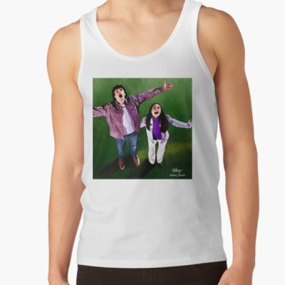 Clark And Lana Screaming At The Football Field Tank Top