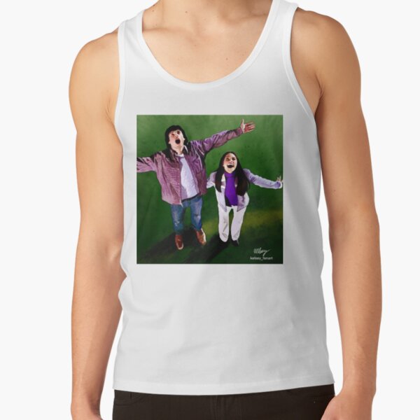 Clark And Lana Screaming At The Football Field Tank Top