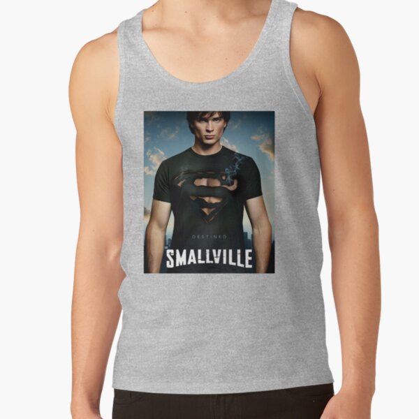 Awesome Smallville Hero Clark Kent Tank Top - Image 3