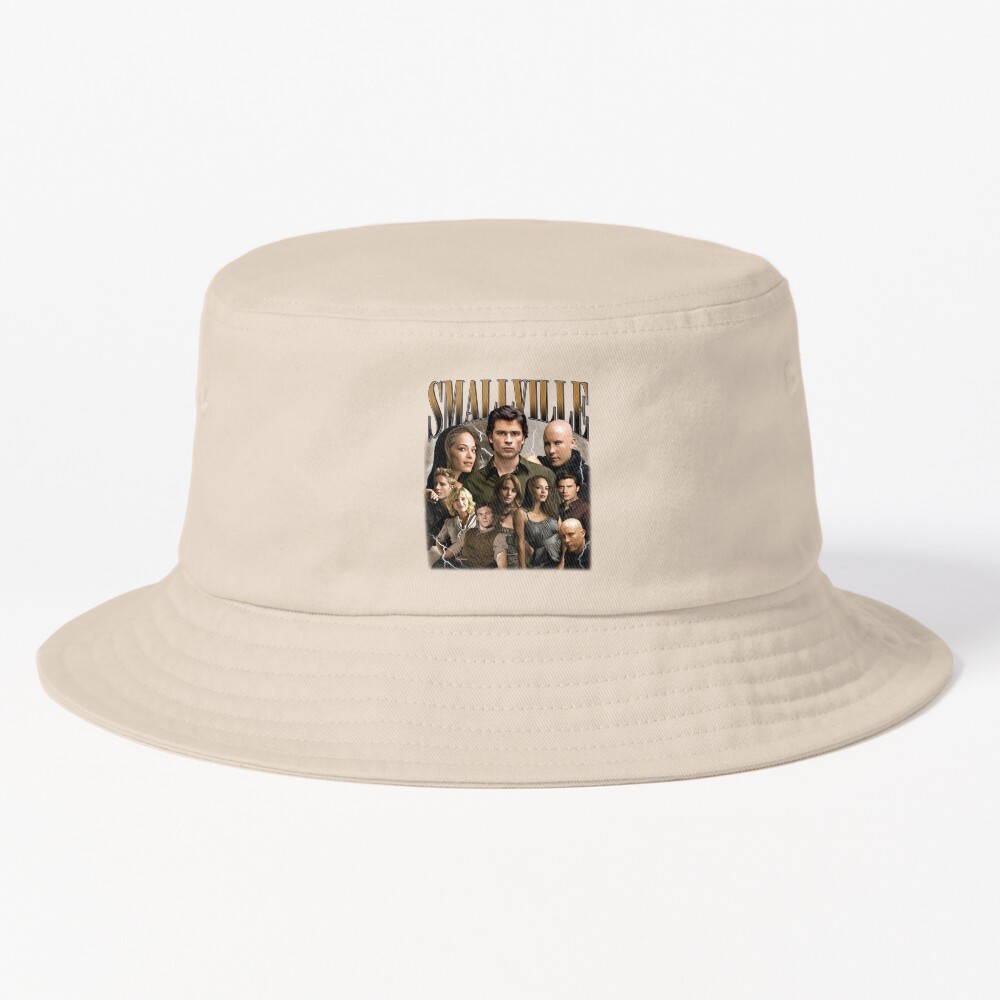 Retro Vintage Smallville Bucket Hat
