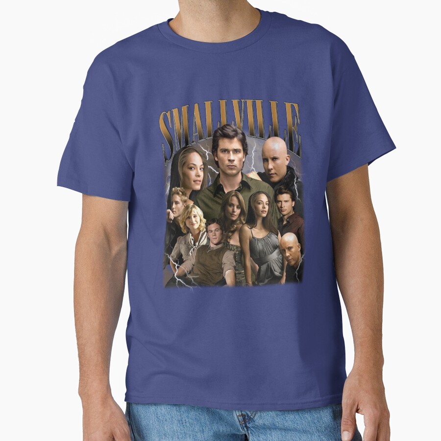 Smallville Retro Vintage T-shirt - Image 4