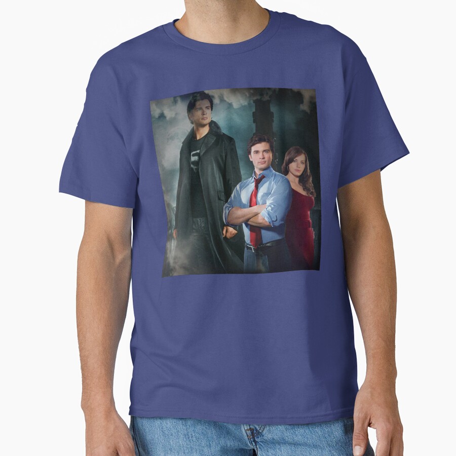 Smallville Lois Lane Clark Kent T-shirt - Image 4