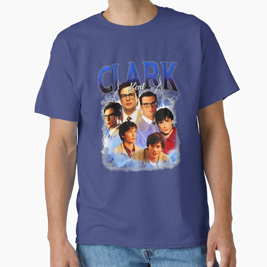 Clark Kent Vintage Tom Welling Bootleg Tee T-shirt - Image 4