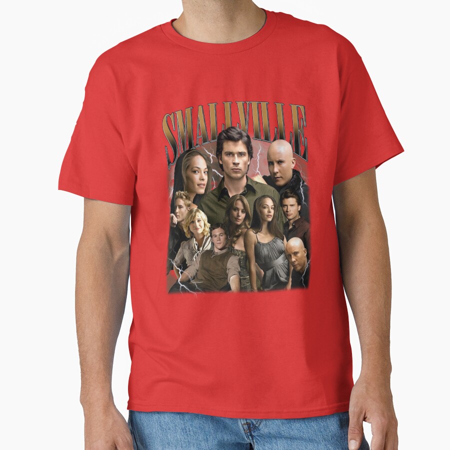 Smallville Retro Vintage T-shirt - Image 5