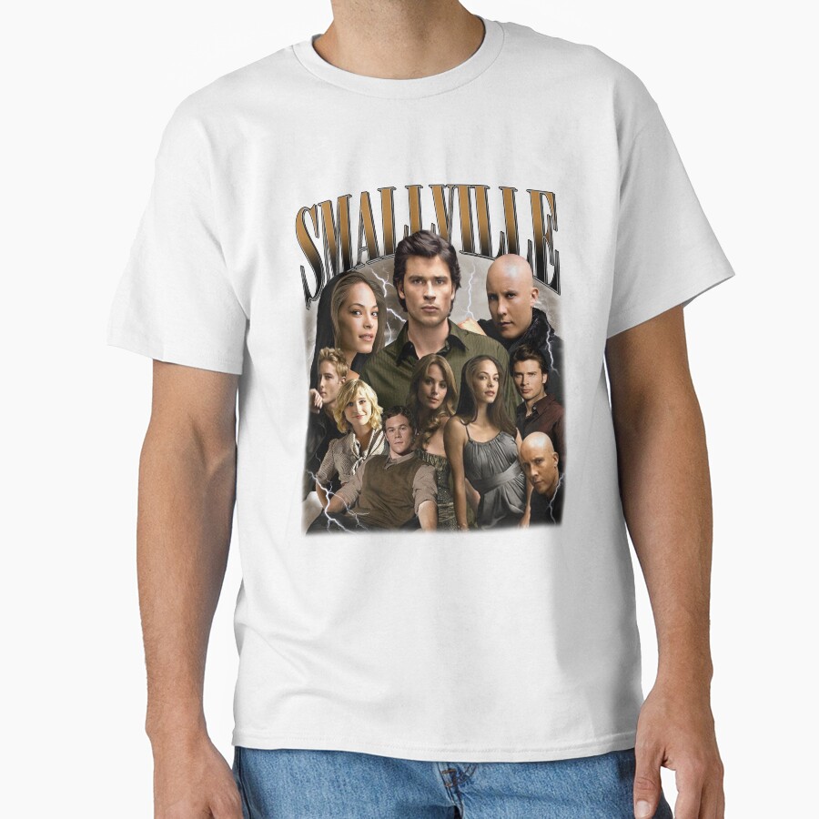 Smallville Retro Vintage T-shirt - Image 2