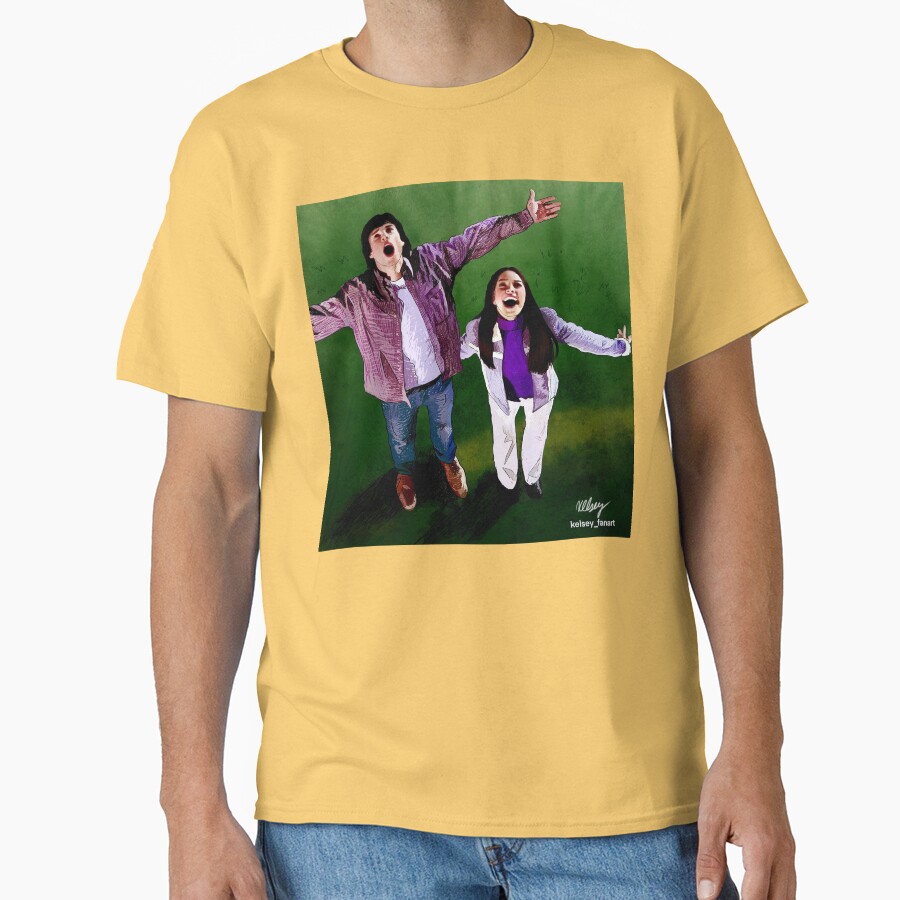 Clark And Lana Screaming At The Football Field T-shirt - Image 6