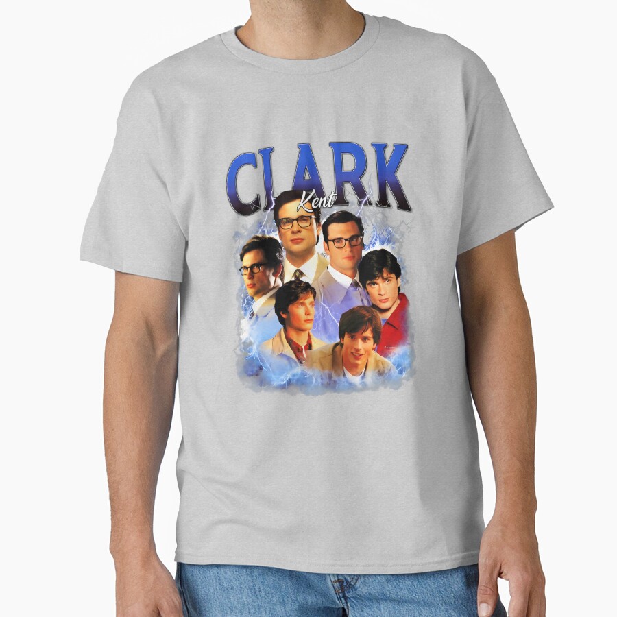 Clark Kent Vintage Tom Welling Bootleg Tee T-shirt - Image 3