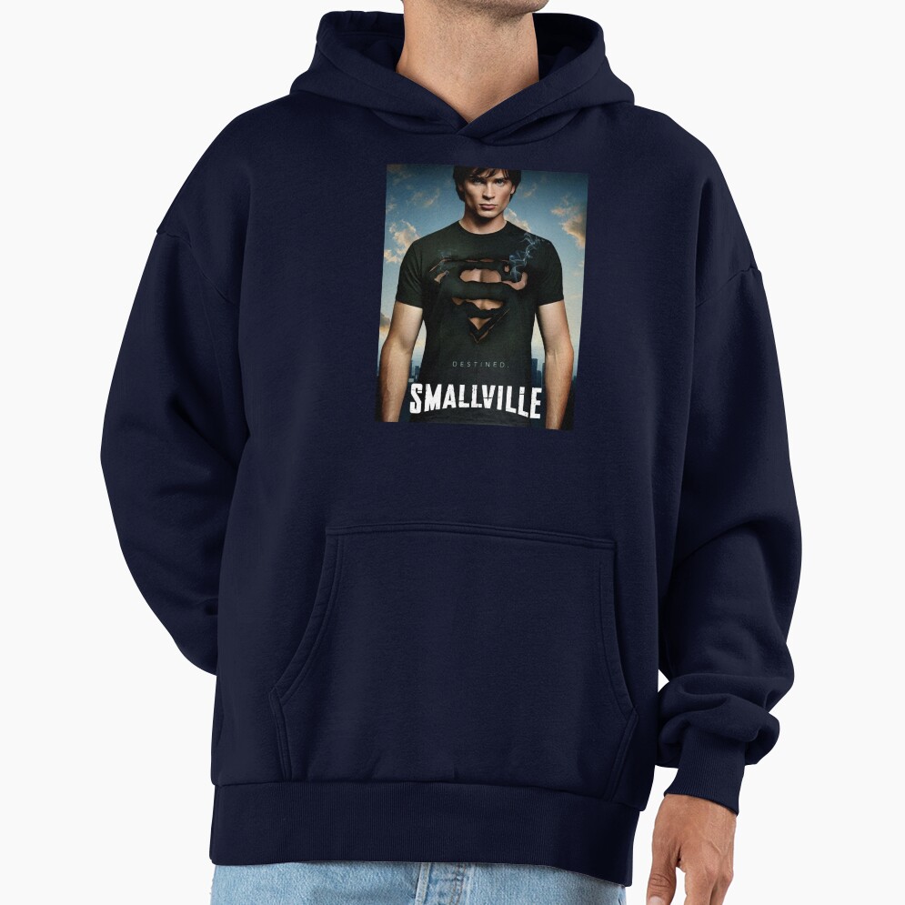 Awesome Smallville Hero Clark Kent Hoodie - Image 5