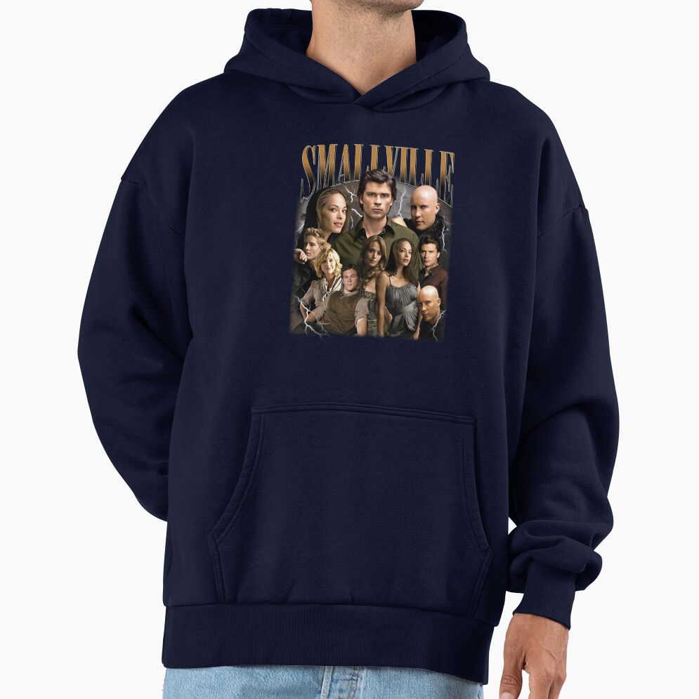 Smallville Retro Vintage Hoodie - Image 5