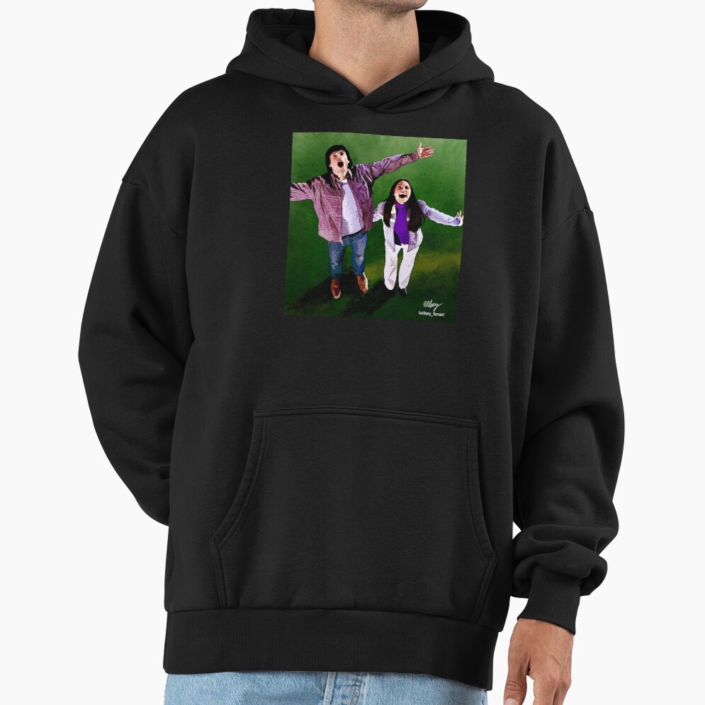 Clark And Lana Screaming At The Football Field Hoodie - Image 2