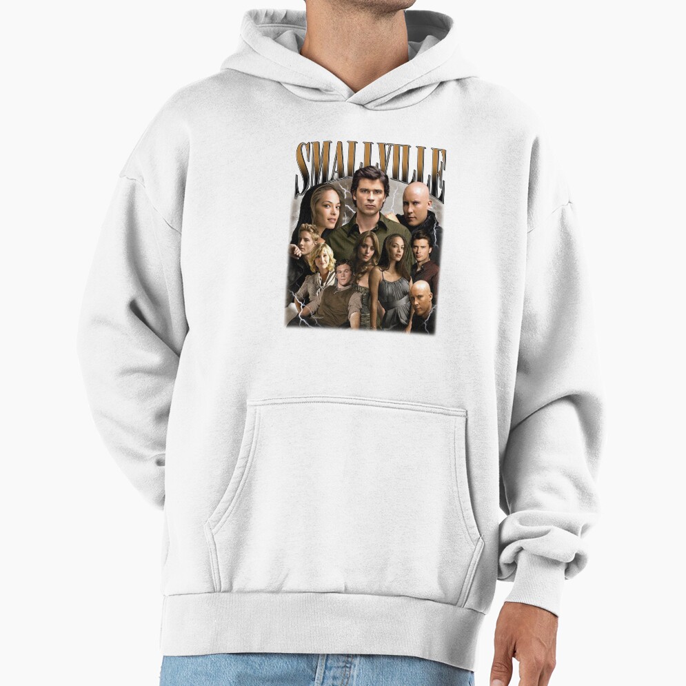 Smallville Retro Vintage Hoodie - Image 2