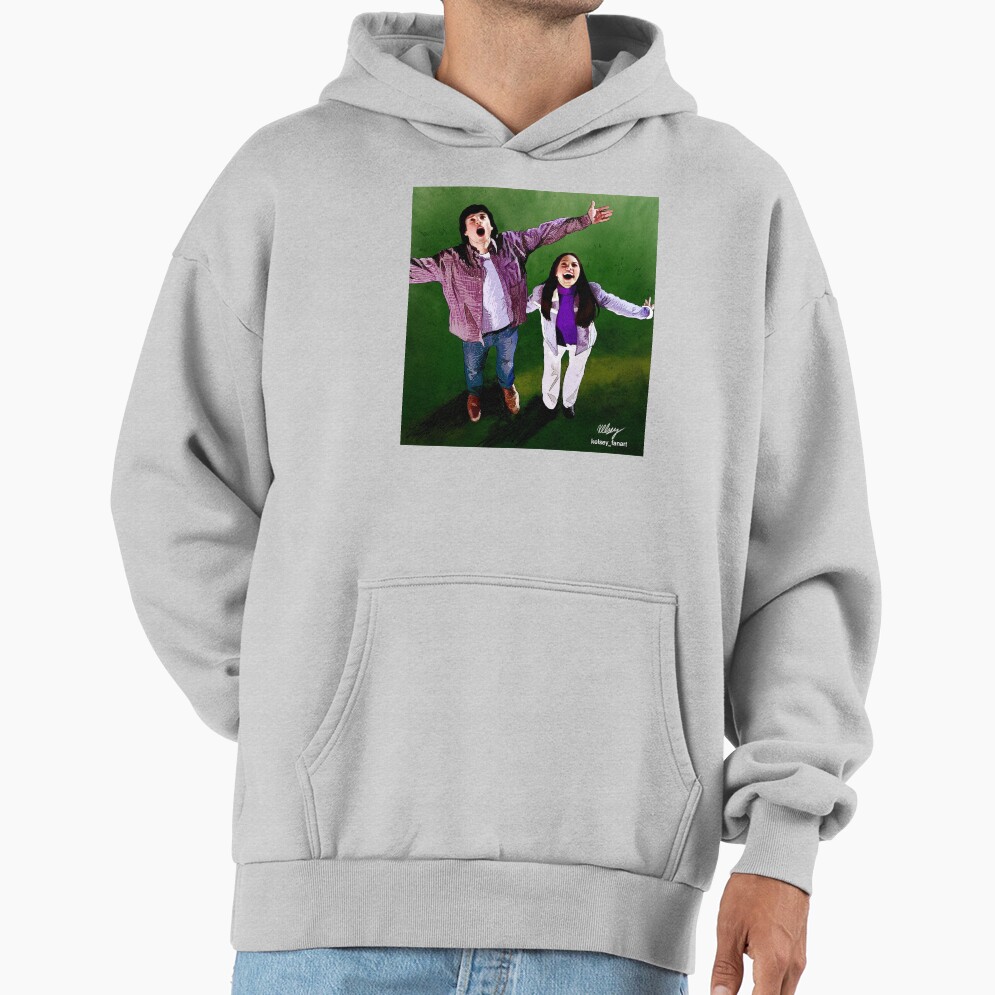 Clark And Lana Screaming At The Football Field Hoodie - Image 4