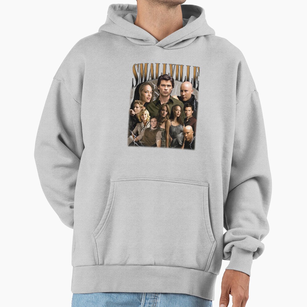 Smallville Retro Vintage Hoodie - Image 4