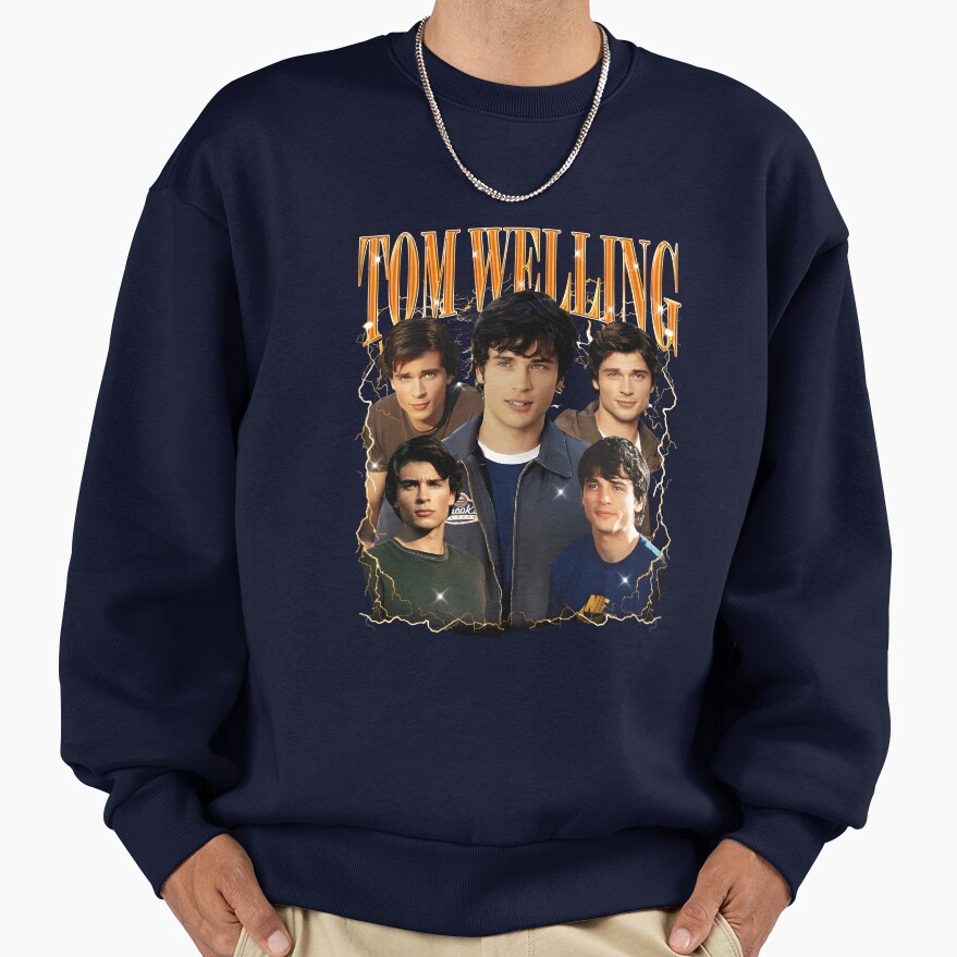 Clark Kent Vintage 90s Bootleg Sweatshirt - Image 5