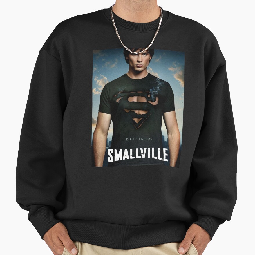 Awesome Smallville Hero Clark Kent Sweatshirt - Image 2