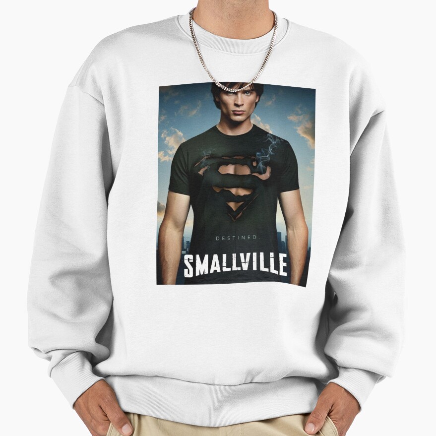 Awesome Smallville Hero Clark Kent Sweatshirt
