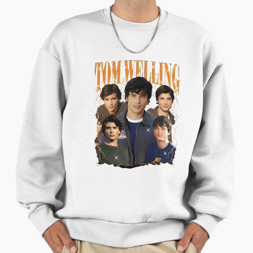 Clark Kent Vintage 90s Bootleg Sweatshirt - Image 2