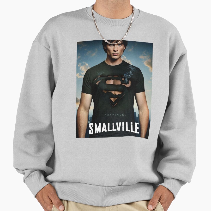 Awesome Smallville Hero Clark Kent Sweatshirt - Image 4