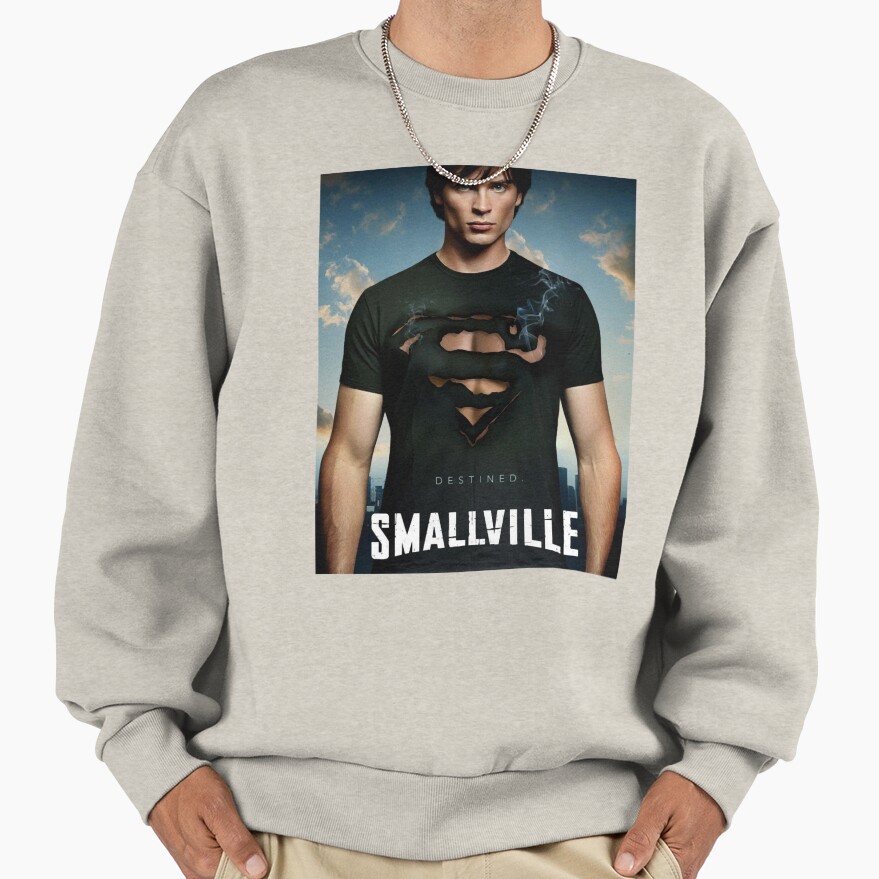 Awesome Smallville Hero Clark Kent Sweatshirt - Image 3