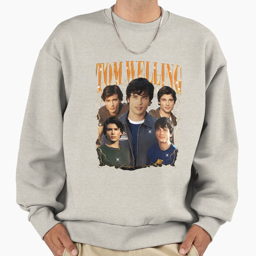 Clark Kent Vintage 90s Bootleg Sweatshirt - Image 3