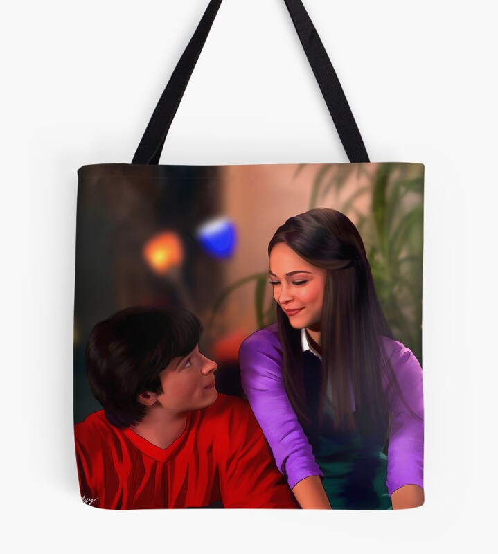 Clark And Lana At The Beanery Tote Bag