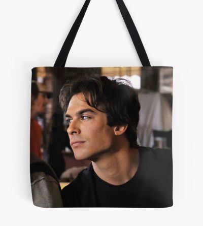 Damon Salvatore Tote Bag