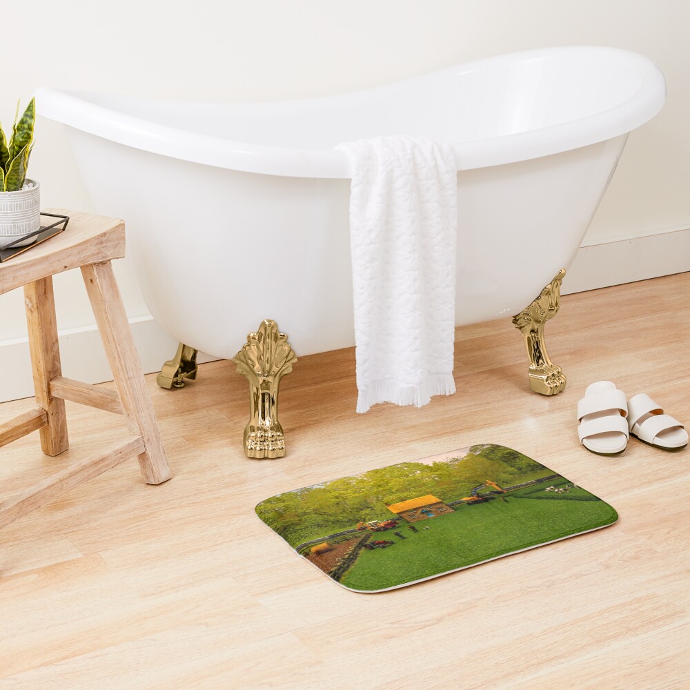 Life On Smallville Farm Bath Mat - Image 2