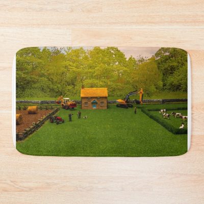 Life On Smallville Farm Bath Mat
