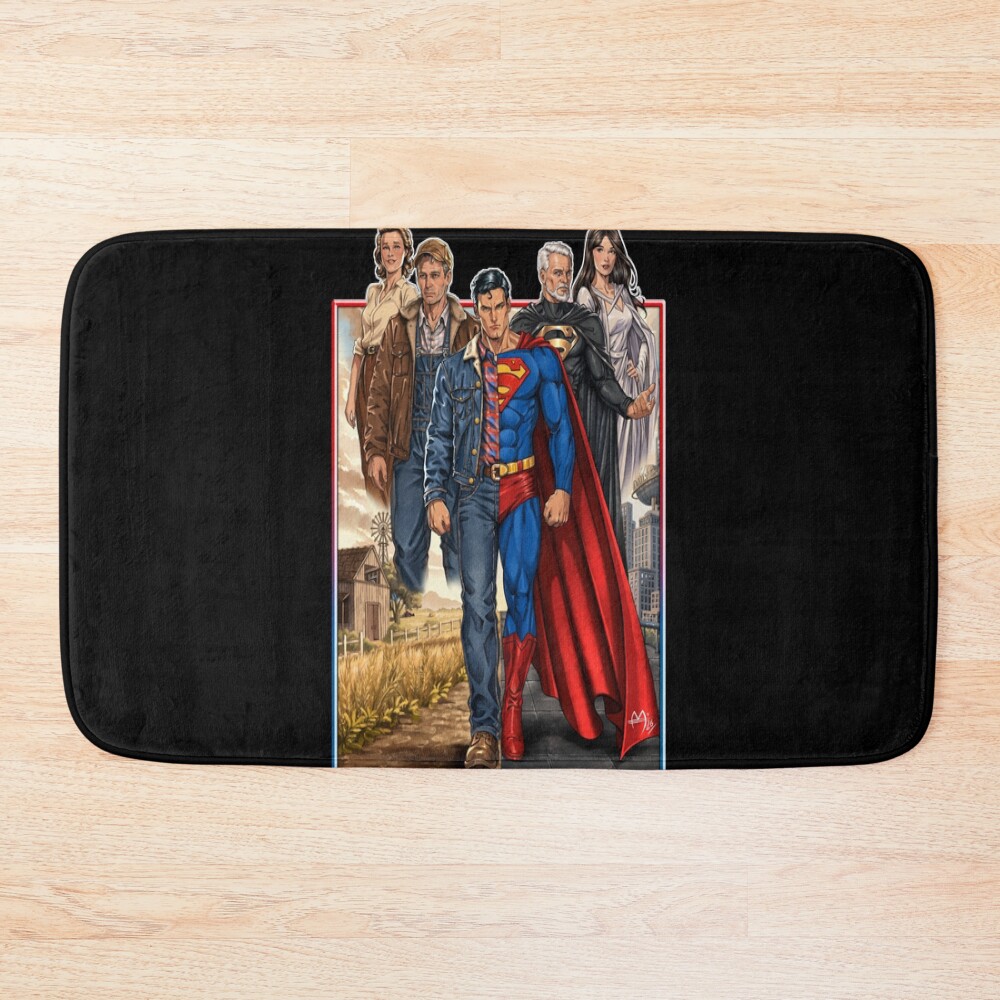 Superman Legacy Bath Mat