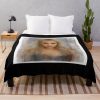 Laura Vandervoort Portrait Throw Blanket