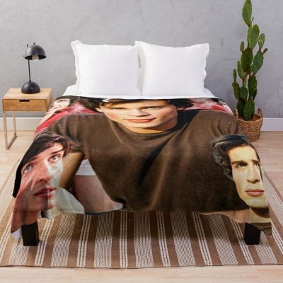 Vintage Clark Kent Throw Blanket