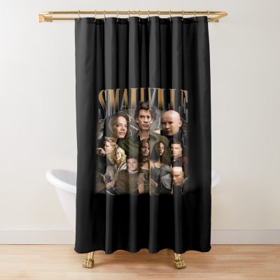 Retro Vintage Tv Show 90s Shower Curtain
