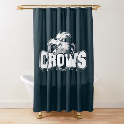 Smallville Crows Shower Curtain
