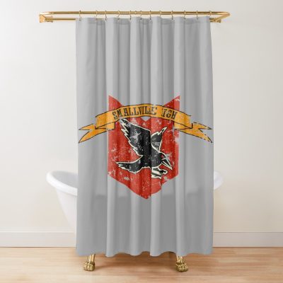 Smallville High School Crest Shower Curtain