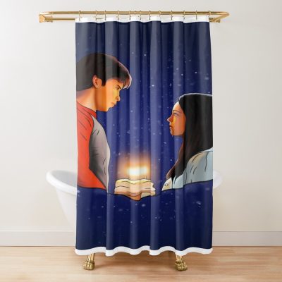 Clark And Lana Clark S Birthday Shower Curtain