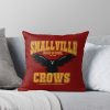 Smallville High Home Of The Crows Throw Pillow
