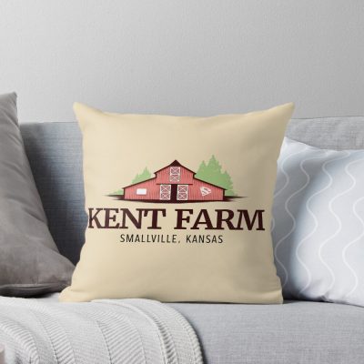 Kent Farm Smallville Throw Pillow