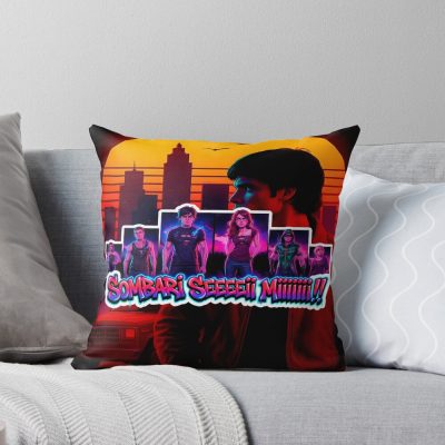 Sombari Seeeii Miiiiiii Smallville Throw Pillow